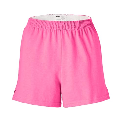 Soffe Girls Authentic Cheer Shorts 2.75 Inseam Neon Pink X-Large