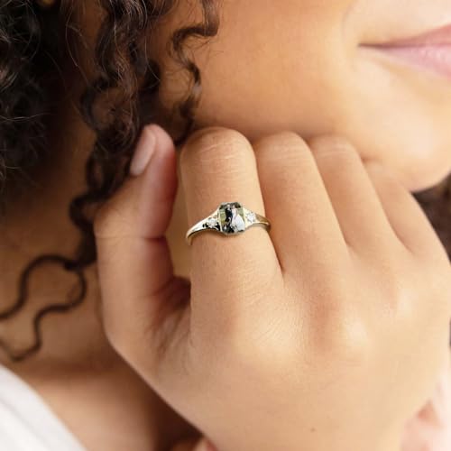 Custom Photo Ring Personalized Birthstone Rings for Women Customized Picture Ring Memorial Jewelry Promise Rings for Her Women Lover3