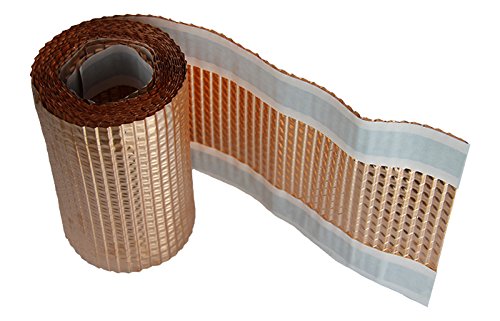 Preisvergleich Produktbild Premio Kupferband / 5m / Breite: 200mm / strukturierte Kupferrolle / Kupfer Moosband Anti Moos Dachschutz Moosstop Dachentmoosung Dachreinigung / selbstklebend / Made in Germany / 5 Meter