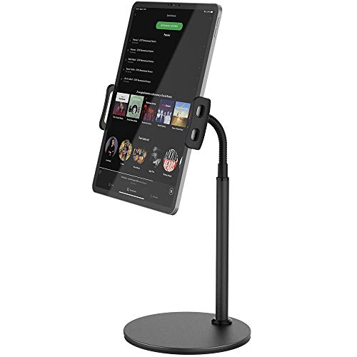 Tate Guard Tablet-Ständer Halterung mit flexiblem Schwanenhalsförmigem Arm,Multi-Winkel verstellbar 360-Grad-Drehung…