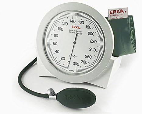 ERKA 285.20481 Vario with GREEN CUFF Superb Rapid, Blood Pressure Measurement, Size 4, Green