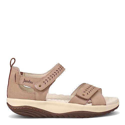 Image of Jambu Womens Sedona Cut Out Ankle Strap Casual Sandals Casual
