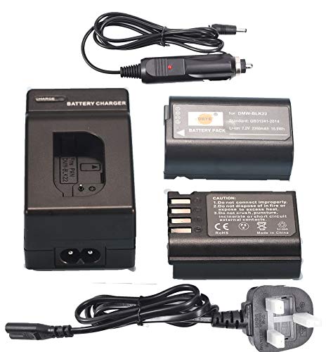 Batterie DMW-BLK22 pour éviter les pannes de courant sur Panasonic GH6 et DC-S5