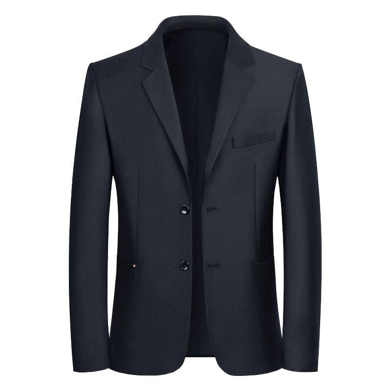 Men's Classic Fit Spring Fall Slim Fit Business Casual Suit Jacket Korean Style Lightweight Sport Coat