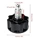 RLECS Pull-up Spring Knob Pop Pin Fitness Pop Pull Pin Knob M16 Exercise Training Machines Release Bike Equipment - Compatible with Stationary Bikes, Weight Benches Size M16 Close to 5/8