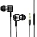 Earbuds, Headphones CL-Power In-Ear Earphone [Updated Packaging] Wired Cell Phone Stereo Headset with Mic and Volume Control for iPhone iPad iPod MP3 Player Samsung and other Smartphone (Black)