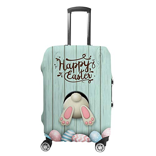 Housse de voyage CHEHONG lavable en polyester rose pour valise de 18 à 32 pouces