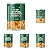 by Amazon Macedonia De Frutas En Zumo De Fruta, 411g (Paquete de 5)