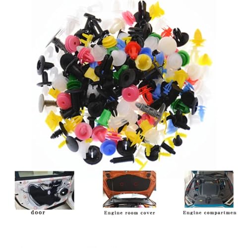 Clips de remache plástico para coche y juntas de bolas Chrysler Renault 3
