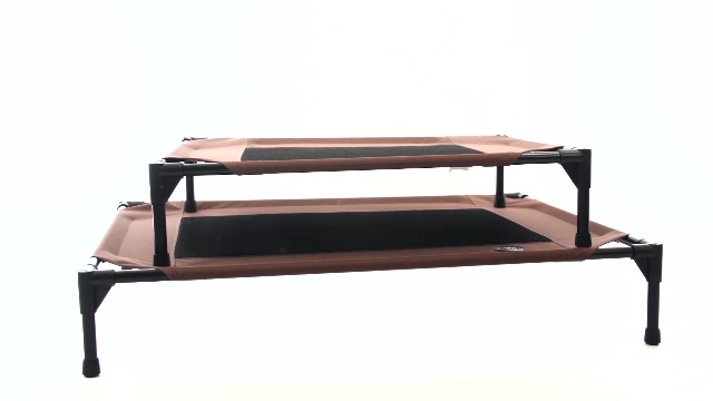K&H Pet Products Original Pet Cot Replacement Cover (Cot Sold Separately) - Chocolate/Black Mesh, Large 30 X 42 Inches - Image 8