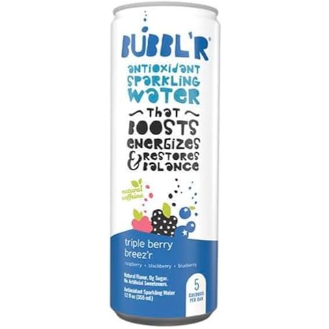 B4Y BUBBL’R Triple Berry Breez’r, 12 Oz Can (12) Cover