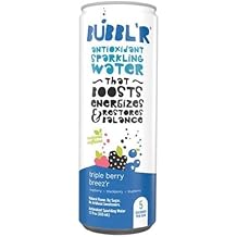 B4Y BUBBLR Triple Berry Breezr, 12 Oz Can 12