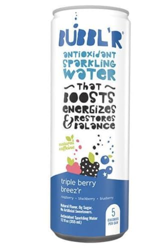 B4Y BUBBL’R Triple Berry Breez’r, 12 Oz Can (12)