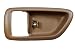 PT Auto Warehouse TO-2901B22LH - Inside Interior Inner Door Handle Trim/Bezel, Brown (Oak) - Driver Side