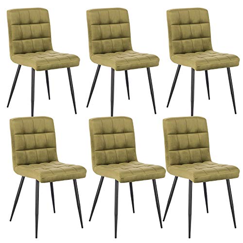 Lestarain Sedia Sala da Pranzo Moderna Set di 6