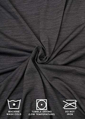 Reset Muscle Hooded Gym Tank Tops for Men, Active Athletic Performance Tops - 4 Pack4