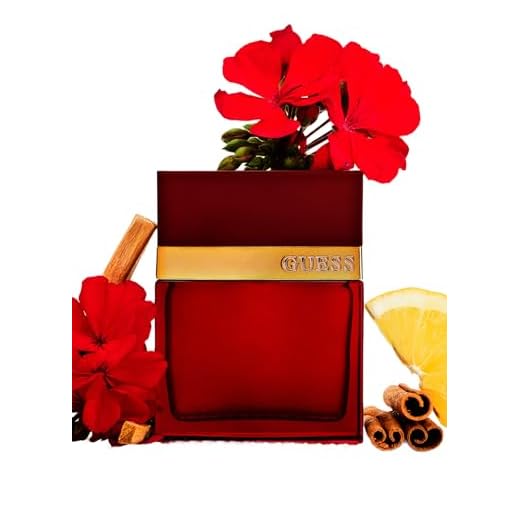 GUESS Seductive Red, Eau de Toilette, Perfume Hombre, Oriental Especiado, Perfume Elegante de Larga Duración, 30 ml