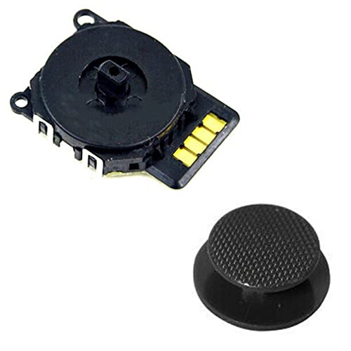 Genérico Joystick Analogico Compatible para Sony PSP 2000 Series (2001, 2002, 2003, 2004, 200X) Color Negro