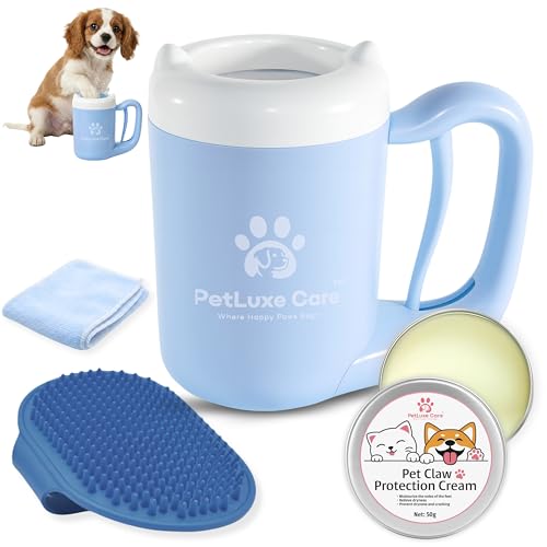 PetLuxe Care Dog Paw Washer Kit - Includes Paw Cleaner