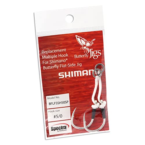 Crochet de rechange pêche Shimano LSG pour poisson nageur à côté plat
