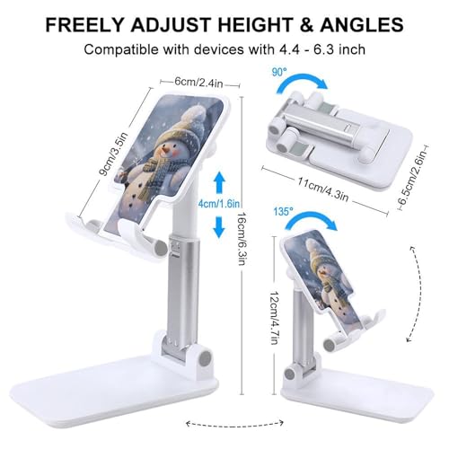 Support téléphone bureau pliable pour éviter les chutes de smartphone en visioconférence - 2