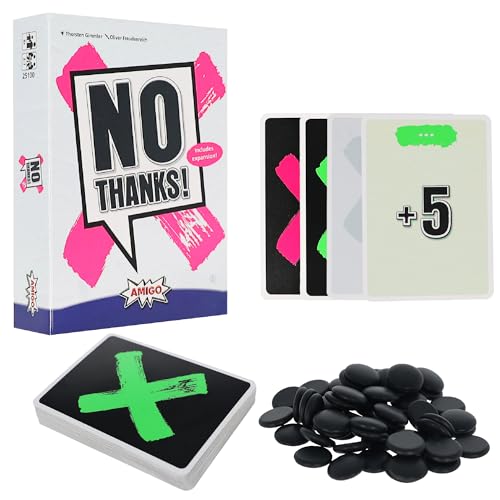 Amigo Games No Thanks Game with Expansion Pack, The Play