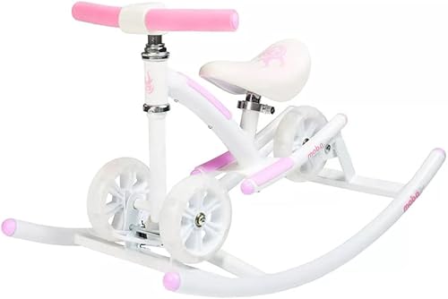 Miniatura 27 de Mobo Cruiser Wobo - Caballo mecedor y bicicleta de equilibrio para bebé, 5 pulgadas Azul,Verde y blanco,Rosa,Rojo