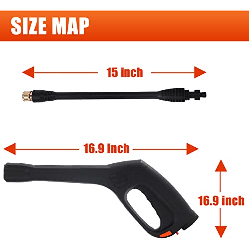 Tool Daily JT085 Pressure Washer Gun With Replacement Wand thumb #7