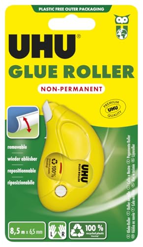 UHU Glue Roller non-permanent, Infokarte