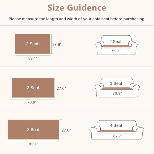 DREAMINGO Non Slip Fuzzy Couch Cover for Dogs, Washable Pet Sofa Protector - image 5
