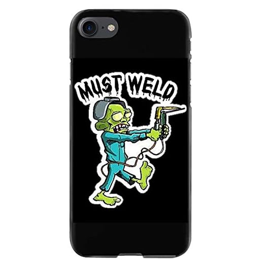 D Sticky Company Must Weld Zombie Welder iPhone case (IPOD6)