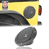 u-Box TJ Wrangler Locking Gas Cap Cover Fuel Filler Tank Gas Door Compatible with 1997-2006 Jeep...