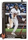 2025 Topps #350 Francisco Lindor New York Mets MLB Series 1 Baseball Base Trading Card
