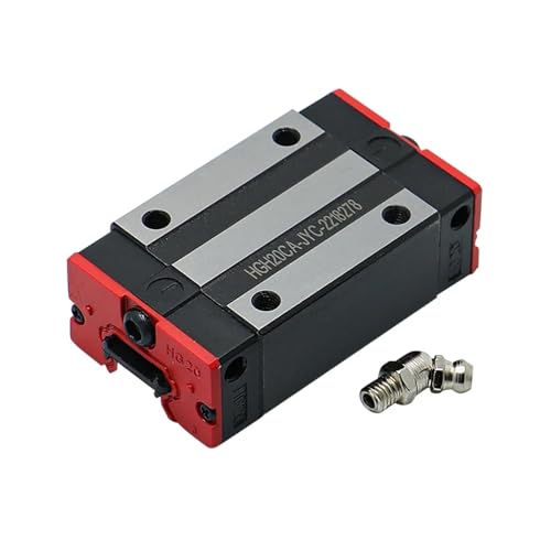 Bloc de guidage linéaire HGH20CA avec chariot carré HGR20 pour axe CNC