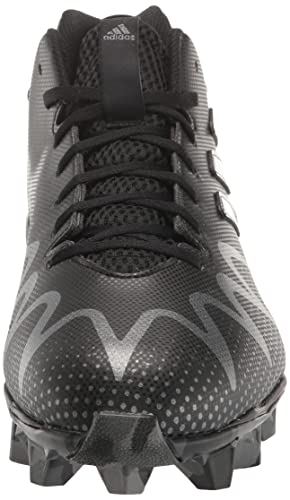 Adidas Men's Freak Spark Md-Team Football Shoe, Black/Night Metallic/Black, 8 #TOP1