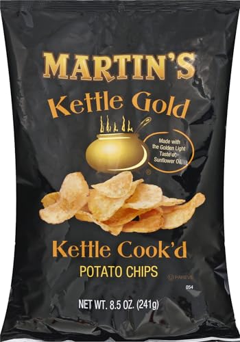 Martin's Kettle Gold Sea Salted Kettle Cook'd Potato Chips