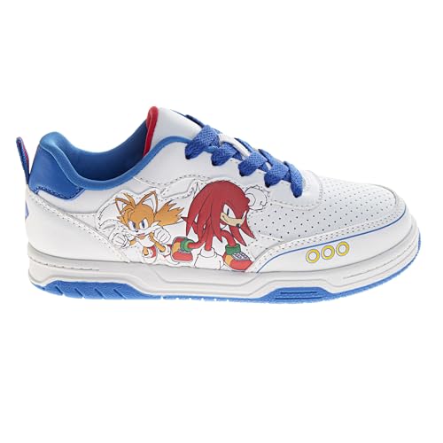 Image of Sonic The Hedgehog Boys Shoes Slipon Athletic Tennis Sneakers for Kids