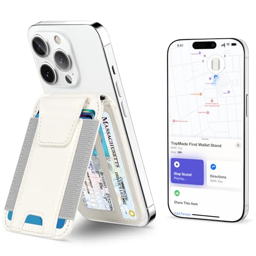 for MagSafe Wallet Works with Apple Find My, Strongest Magnetic Wallet