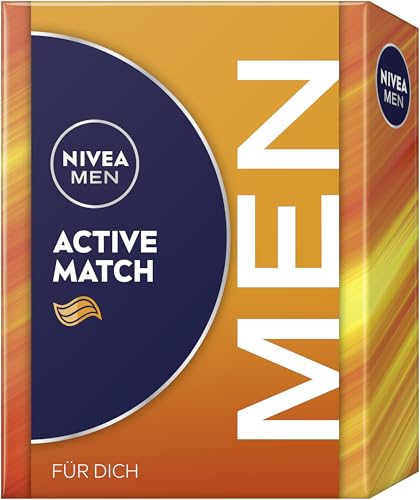 NIVEA MEN Active Match Coffret cadeau pour homme avec produits pour la peau fatiguée, coffret cadeau avec gel douche, crème pour le visage et déodorant pour homme