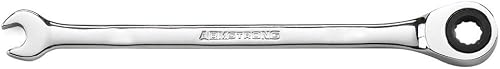 52-815 15mm 12 Point Full Polish Combination Ratcheting Wrench