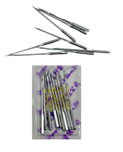 Image of ZENITH Sewing machine Needles HA Size (11,14,16,18) 10pc Needles each (Total 40pc Needles) , 5pc Plastic Bobbins ,1 Bobbin case & 2pc Needle Threader Combo Suitable for Home Sewing machines like Usha Janome, SINGER, BROTHER