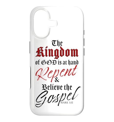 The Kingdom of GOD is at Hand ? Repent & Believe the Gospel �X�}�z�P�[�X iPhone 17 �p
