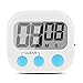 Price comparison product image Omnia Stores Digital Timer and Stopwatch, Large LCD Display, Auto Shut Off, Magnetic Back, Table Stand, Hanging Hook, Battery Included
