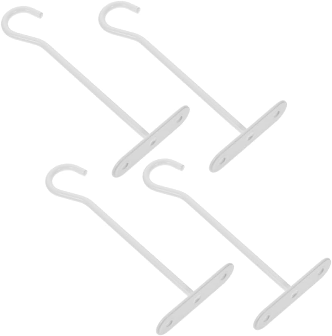 balacoo 12pcs Ceiling Planter Hooks Set Iron Wall Mount Multi-Function Plant Hangers for Indoor and Outdoor Use Easy Installation for Brick