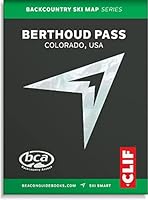 Backcountry Ski Map: Berthoud Pass, Colorado 1735556203 Book Cover