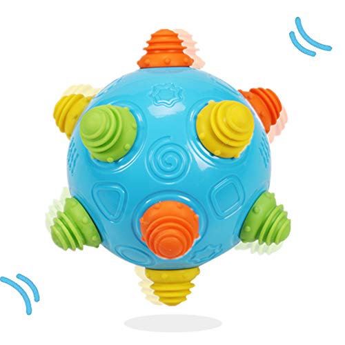 Image of DQTYE Baby Bouncing Jumping Sensory Ball Music Shake Dancing Ball Activation Developmental Toy for Boy and Girl