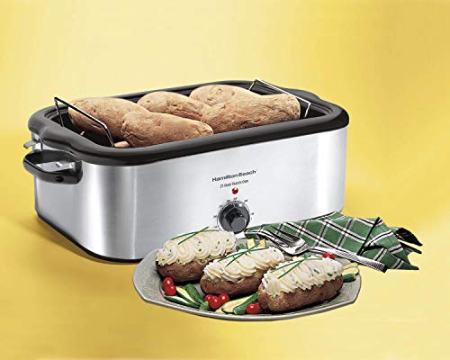 Hamilton Beach 32229 22-Quart Roaster Oven, Stainless Steel (Discontinued)
