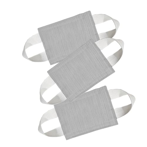 SLIFEOW Lot de 3 silencieux de loquet de porte en tissu pour réduire le bruit de claquement, coussin de fermeture silencieux pour éviter les claquements de...