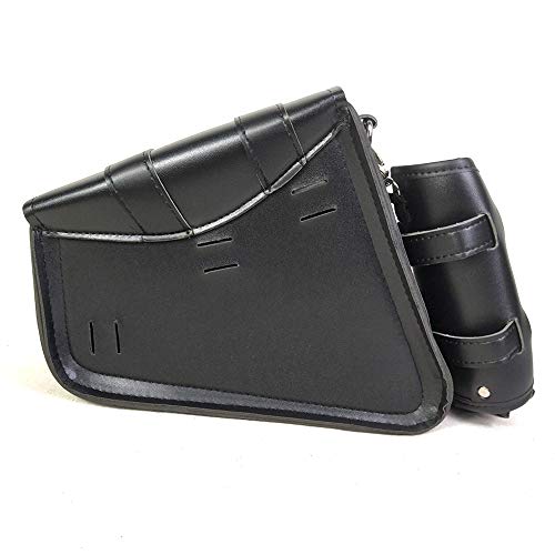 Zwbfu Bolsa lateral para motocicleta Bolsa lateral para motocicleta Caixa lateral e kit de embalagem