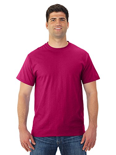Jerzees Dri-Power Mens Active T-Shirt 2X-Large Cyber Pink